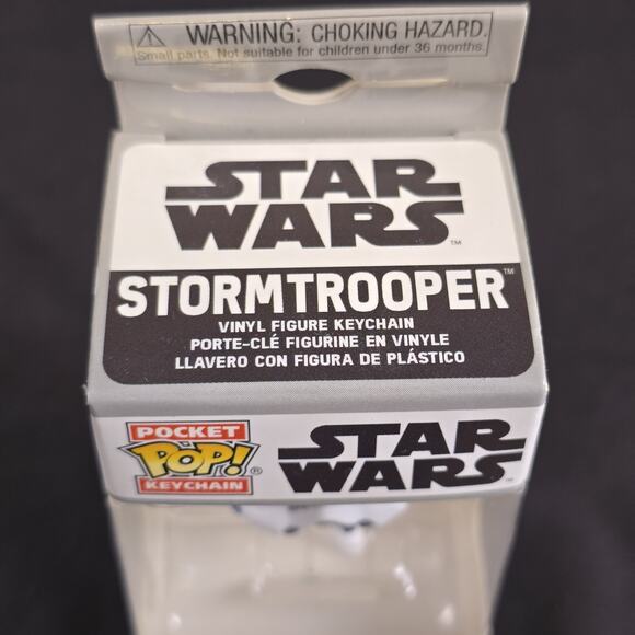 Funko Pocket POP! Star Wars Stormtrooper Vinyl Figure Keychain - Picture 5 of 6